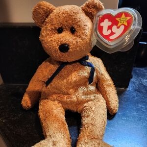 Ty 1999 Fuzz Beanie Babies Teddy Bear